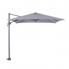 Hawaii parasol S 250x250 carbon black/ licht grijs